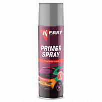 KERRY KR-006-1 Грунт акриловый PRIMER SPRAY серый 405мл 1/12шт